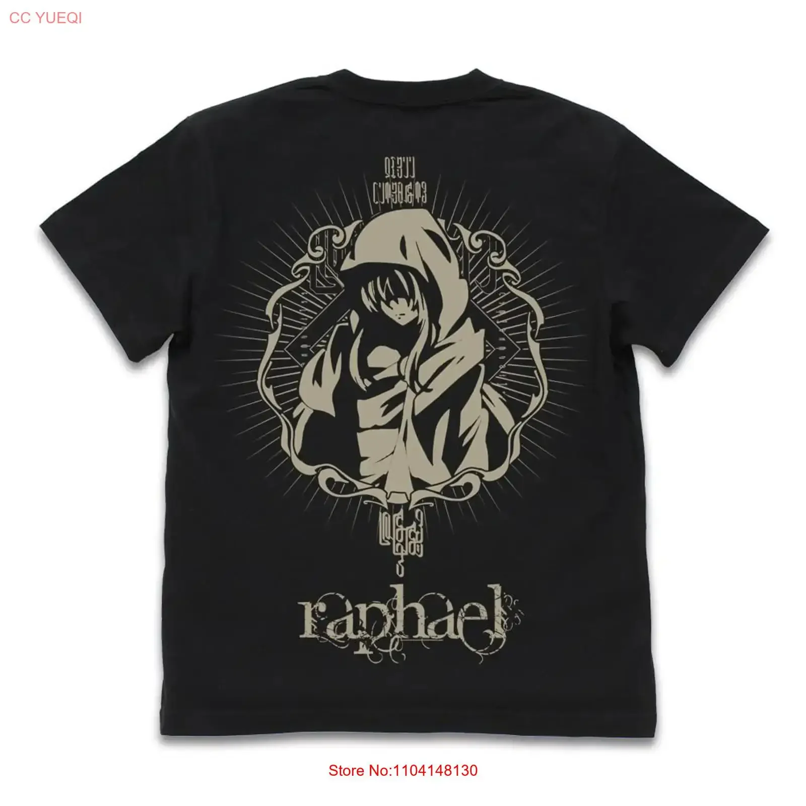 That Time I Got Reincarnated as a Slime Raphael T shirt BLACK XL vintage Washed graphic fashion Versatile Breathable
