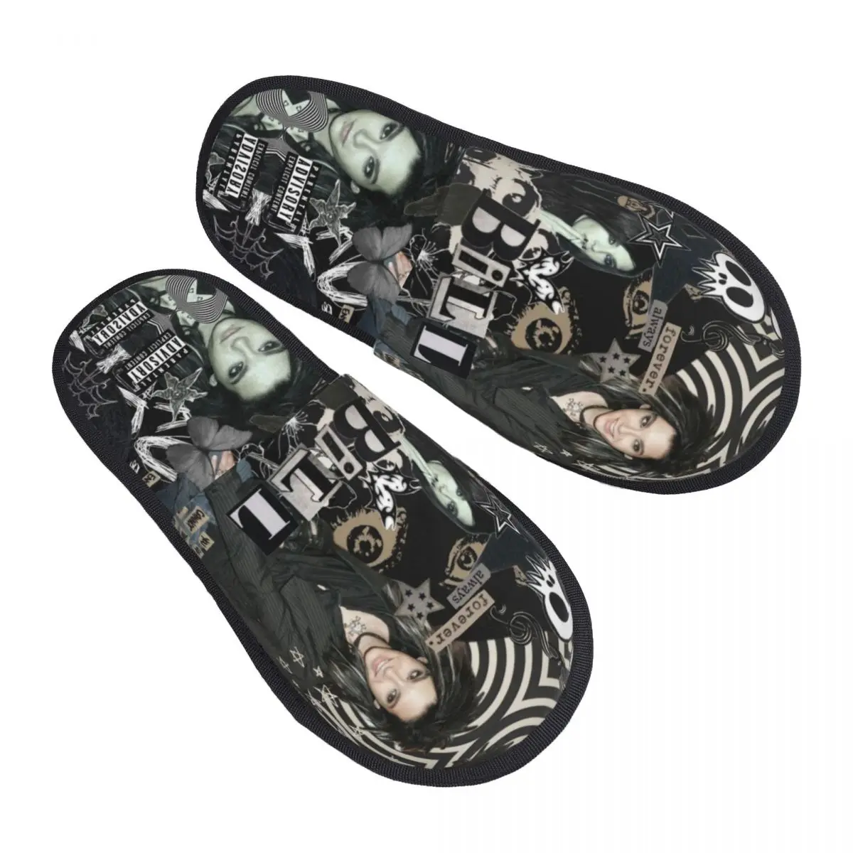 Tokio Hotel Band Crew Vintage Men Women Furry slippers,Cosy pantoufle homme Home slippers