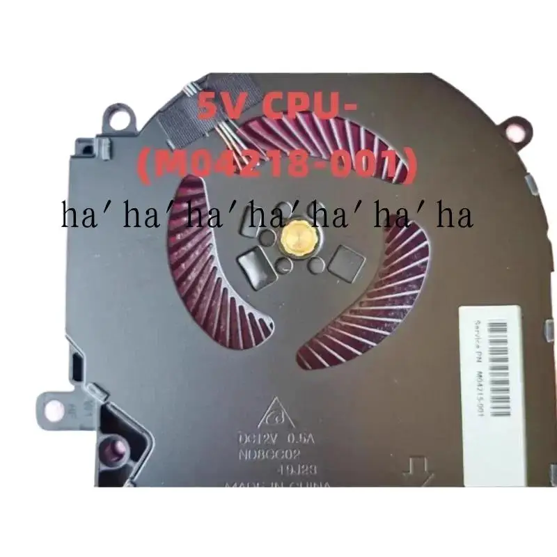 

WYORESY Original dc5v laptop for HP Omen 15-ek TPN-Q236 TPN-Q238 CPU cooling fan m04218-90-95% N \\