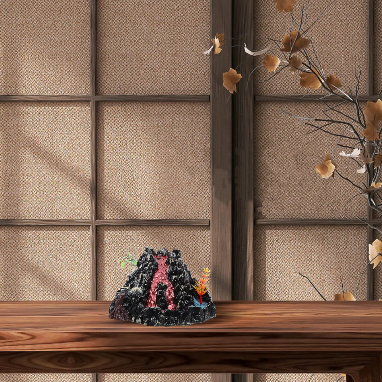 

Electric Volcano Spray Mist Lights Dinosaur Sounds Realistic Volcanic Eruption Scene Simulation Landscape Decoration Educational