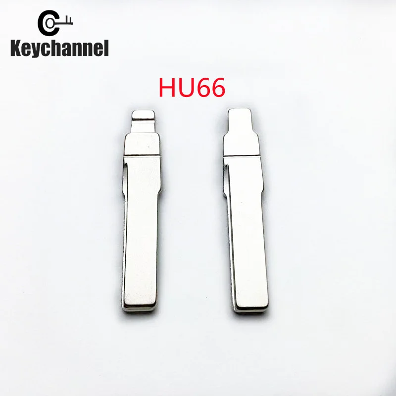 Keychannel 10PCS HU66 Car Key Blade #31 #86 Xhorse KD Key Blank for KEYDIY VVDI Remote for Golf MK7 Polo Jetta Tiguan Skoda