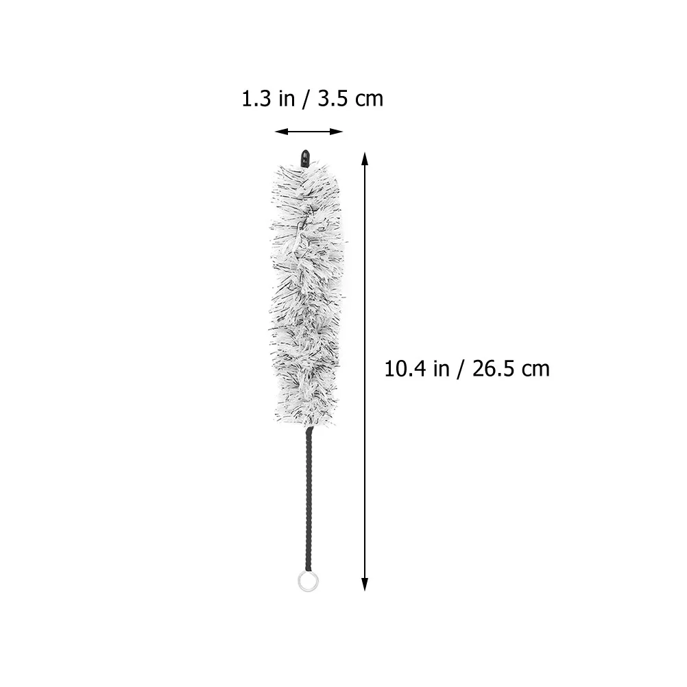 

2pcs Clarinet Cleaning Brush Portable Instrument Care Tool For Flute Sax Maintenance Absorbent Bristles Long Handle Music