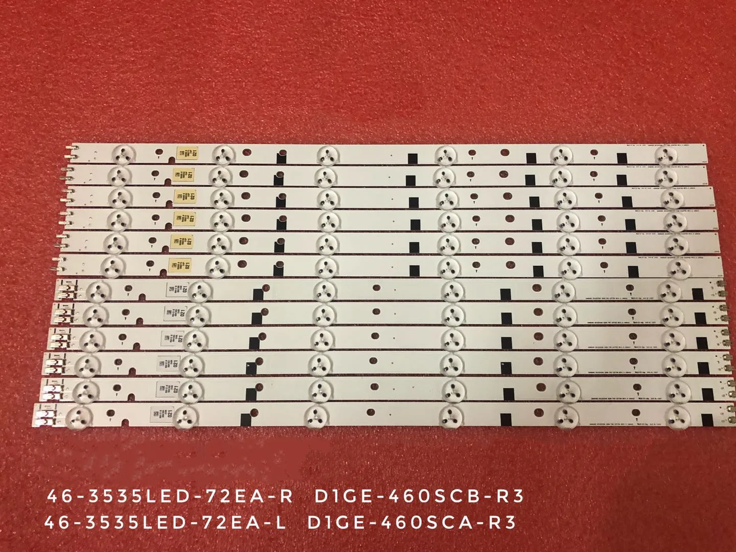 

LED Backlight Strip For 2012SVS46 3228 FHD LEFT06 D1GE-460SCA-R2 46-3535LED-72EA-R/L UN46EH6000 UN46EH5300 UE46EH5000 UE46EH5007