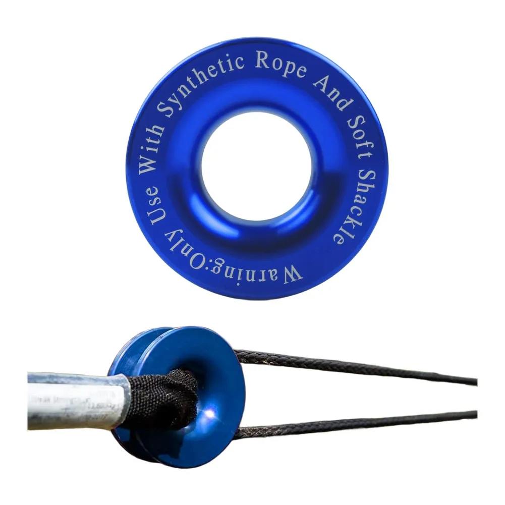 

Сменный шкив лебедки внедорожников, шкив из алюминиевого сплава, модифицированное буксировочное колесо прицепа, кольцо для восстановления