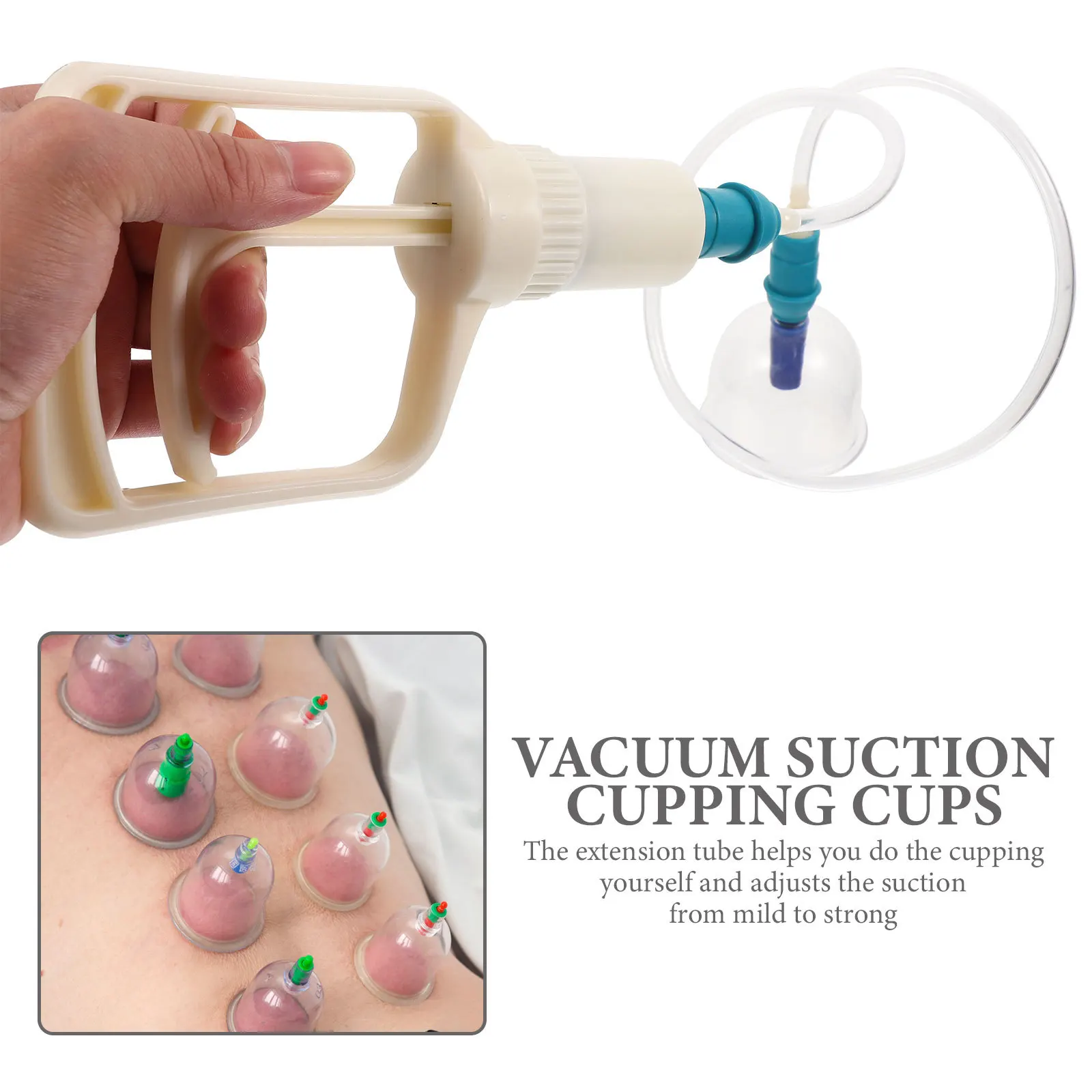 1 مجموعة سميكة فراغ الحجامة جرة كوب التدليك المنزلية للمنزل صالون العناية بالجسم أداة الحجامة العلاج شفط الكؤوس دائم