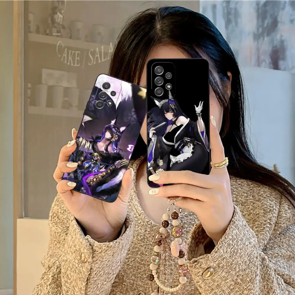 Azur Lane Musashi Phone Case for Samsung Galaxy M55 54 42 35 34 33 32 23 22 15 14 13 12 F55 5G Soft TPU Shockproof Cover