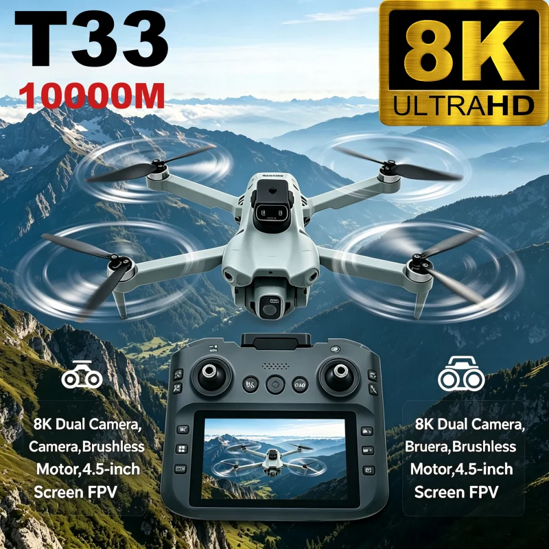 drone-rc-t33-2026-con-fotocamera-8k-hd-schermo-da-45-pollici-pieghevole-quadricottero-con-modalita-headless-per-fotografia-e-volo-ad-alte-prestazioni