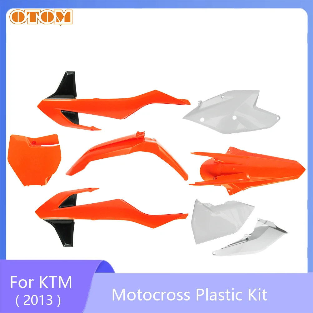 

OTOM Motocross Full Plastic Kit For KTM SX SXF XC XCF 125 150 250 300 350 450 Body Fairing Cover Fender Guard Panel Mudguard
