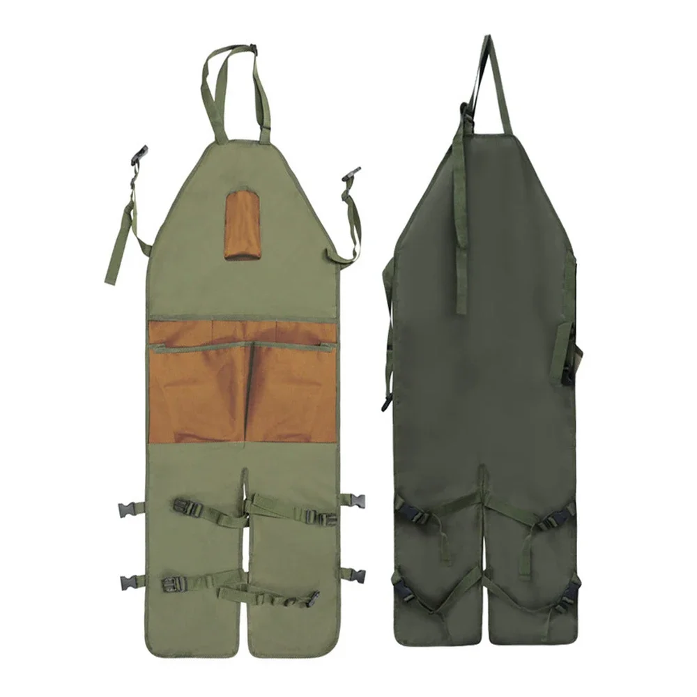 GardenApron,Gardening Aprons Work Apron with Multiple Pockets,Oxford Cloth Tool Apron Adjustable Apron for Home Garden Men&Women