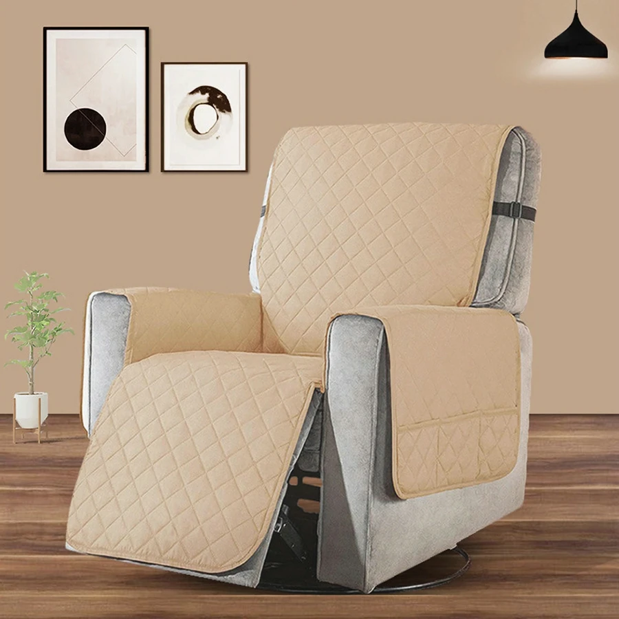 

Recliner Chair Slipcover Replacement Sofa Cover Anti Slip Pet Dog Mat Armchair Furniture Protector Washable Recliner Chair Cover