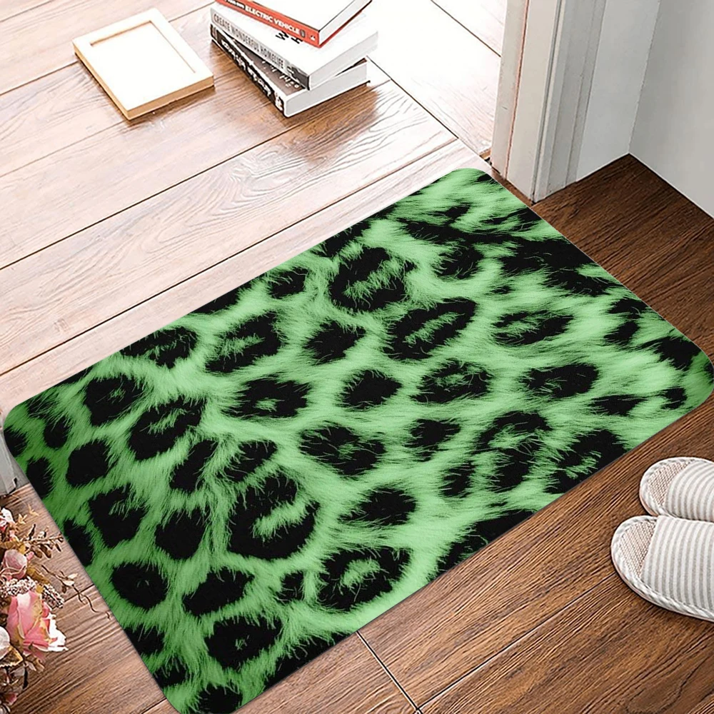 ليوبارد نمط ممسحة عدم الانزلاق السجاد ديكور المنزل السجاد داخلي في الهواء الطلق الكلمة حصيرة غرفة المعيشة غرفة نوم حمام المطبخ البساط #6