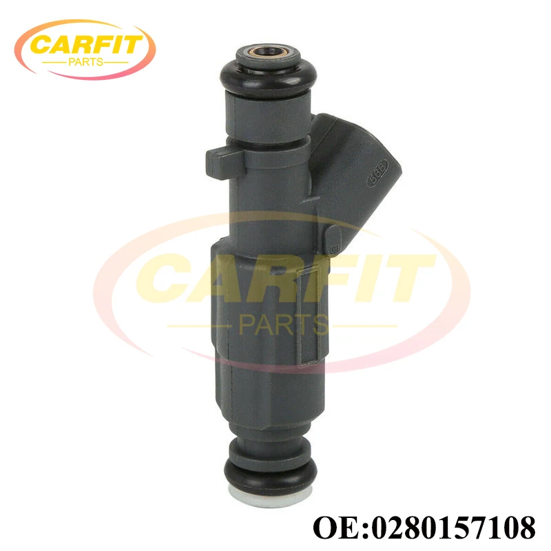 High Quality OEM 0280157108 Fuel Injector Nozzle For Wuling Chevrolet Aveo Sail 1.4 2010 - 2016 New Sail Jingyi Car Accessories