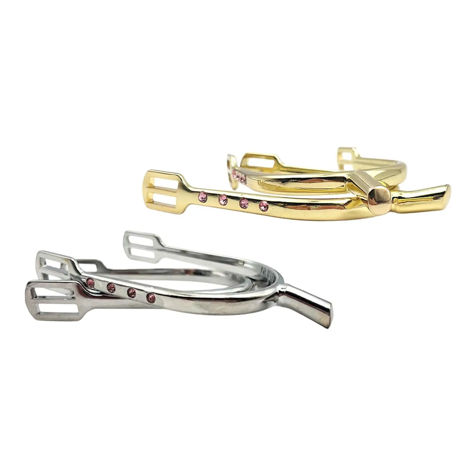 

Professional Horse Spurs Elegant Finish Equestrian Equipment for Adults Beginners Dressage Riding