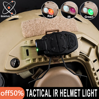 Tactical IR Fast Helmet Light Red Green Infrared White LED Light Switch Lamp Outdoor Military Wargame  Survival Lights ﻿