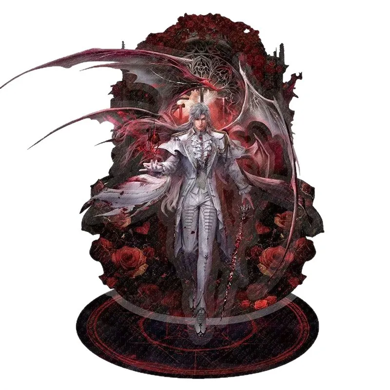 ملحقات الحب والمساحة العميقة Sylus الشكل الاكريليك حامل الإدراج المزدوج Sylus الفضة الجناح Requiem سلسلة الدائمة لوحة اللعب