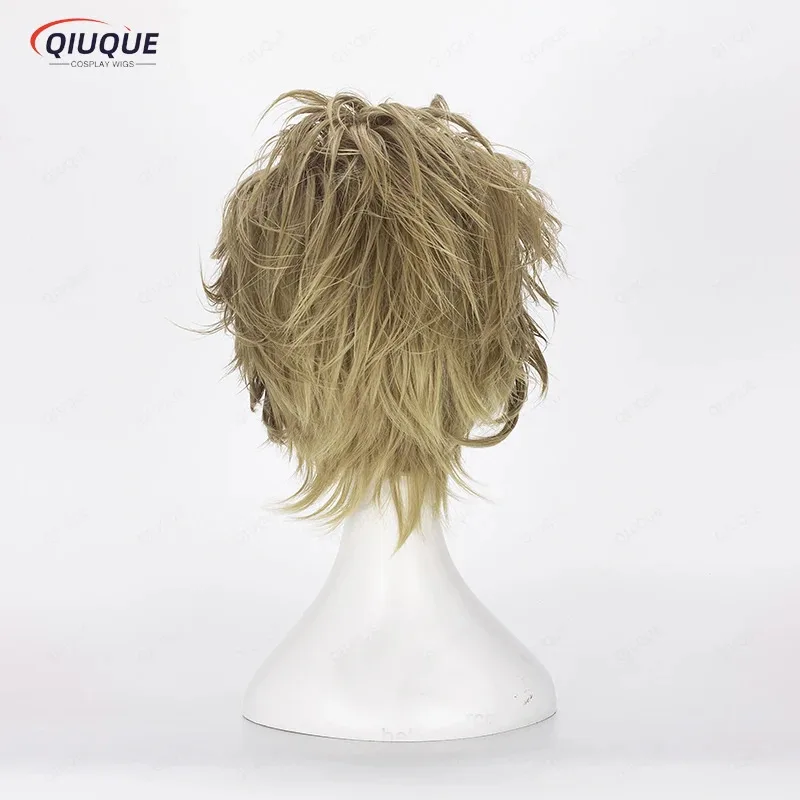 2025 yiyi جودة عالية رقم 2 هوكس هوكس قصير تأثيري Boku no Hero Academia مقاومة للحرارة الباروكات + غطاء شعر مستعار مجاني