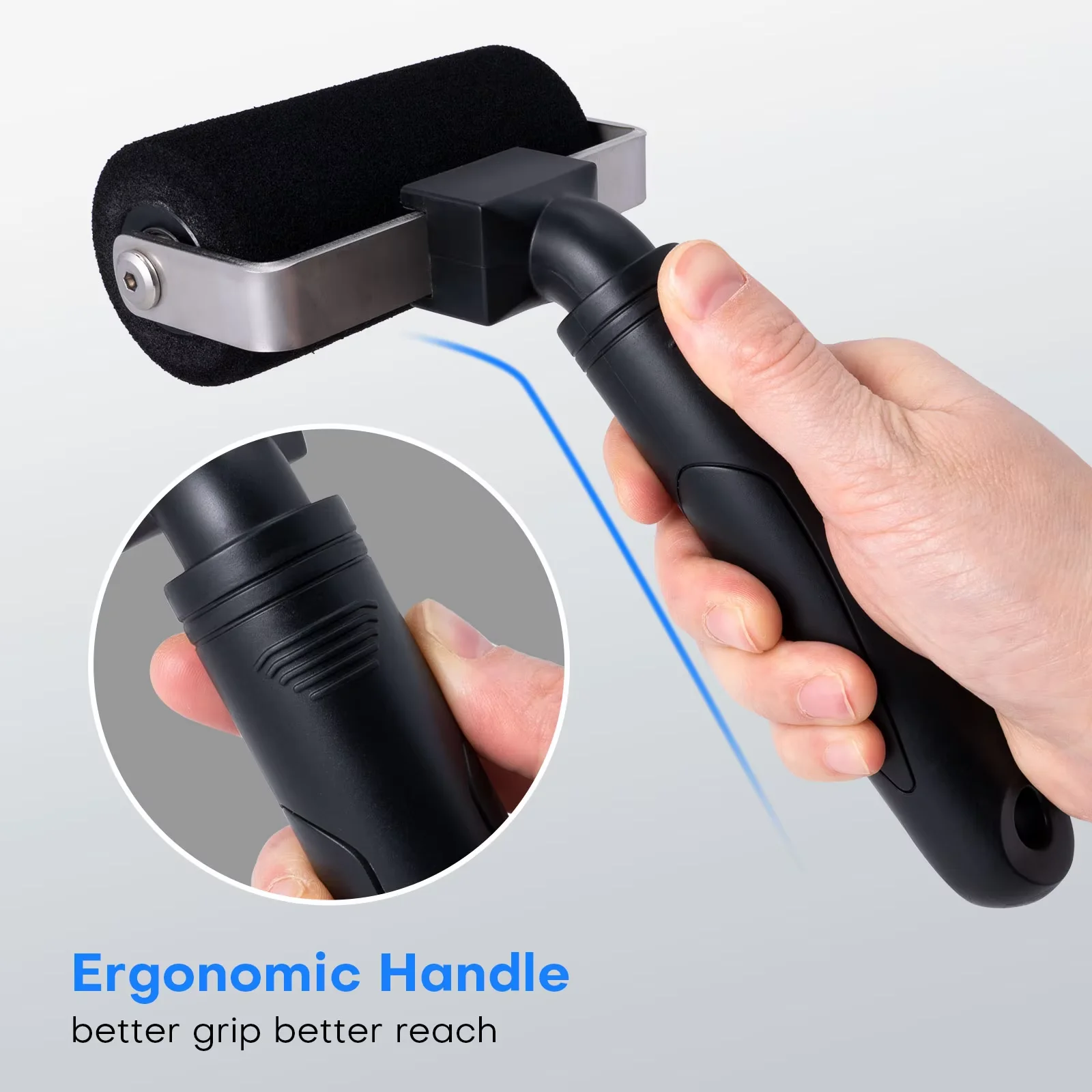 EHDIS Car Film Roller Tool Vinyl Wrap Window Tint Film Tool Kit Cutter Aid Tool Window Tinting Wallpaper Pressing Tool