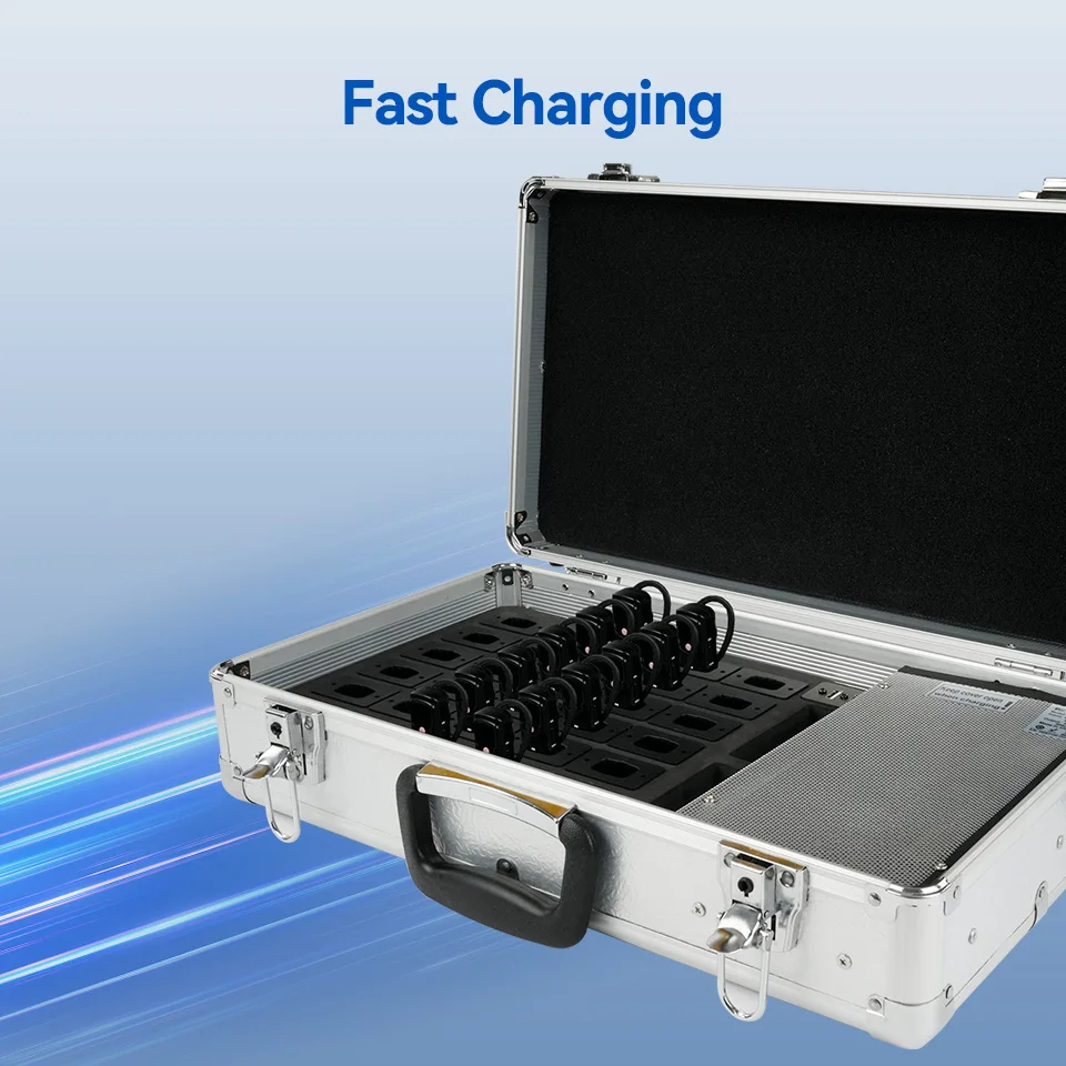 RETEKESS 30-Slot Charge Storage Box TT031 For Wireless Tour Guide System TT126E Transmitter Receiver Portable Charging Solution