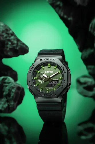 Imagen 2 del producto Resistencia a los golpes GM Sport Digital Electrónico Reloj universal para hombres y mujeres Hora mundial Función completa Esfera LED de aleación 2100