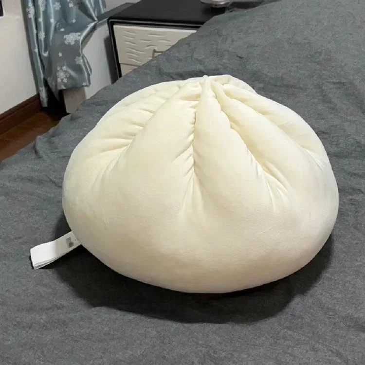 Big Meat Stuffed Bun Pillow Xiaolongbao Waist Pillow Sofa Bedside Pillow Creativity