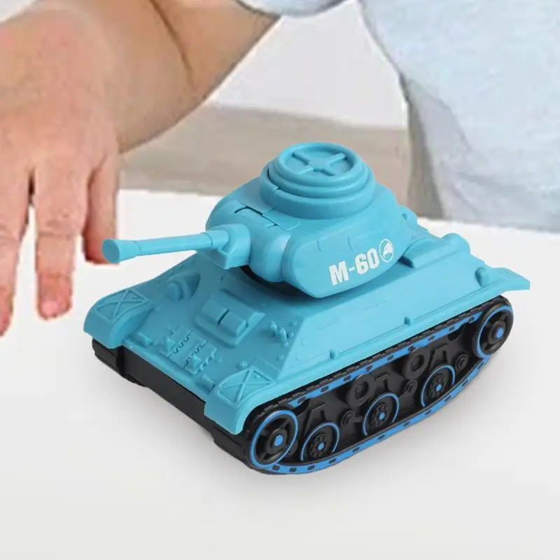 Press Toy Tank Press And Go Men Trucks Parties Favors Tank Vehicle Educational Sturdy Tank Battle Truck Toy For Christmas