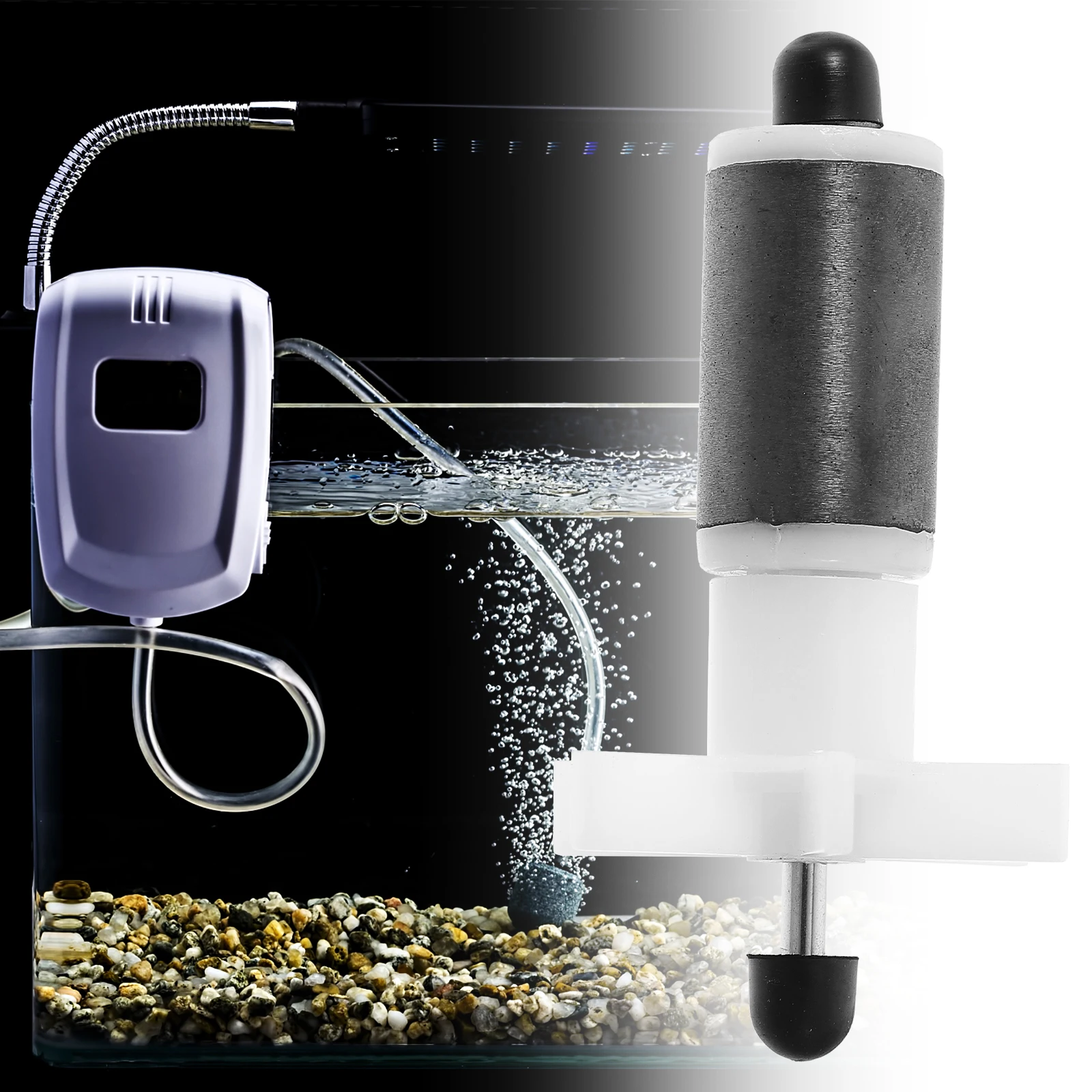 

Fish Tank Water Engraving Machine Drill Rotor Submersible Pump Impeller Replacement Submersible Impeller Shaft Pump Accessories