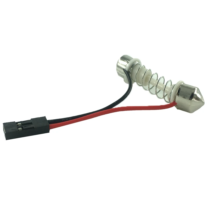10Pcs BA9S/Festoon/T10 W5w Car Auto Led Bulb Light Wire Harness Adapter BA9S/Festoon/T10 Socket Holder For License Plate Lights