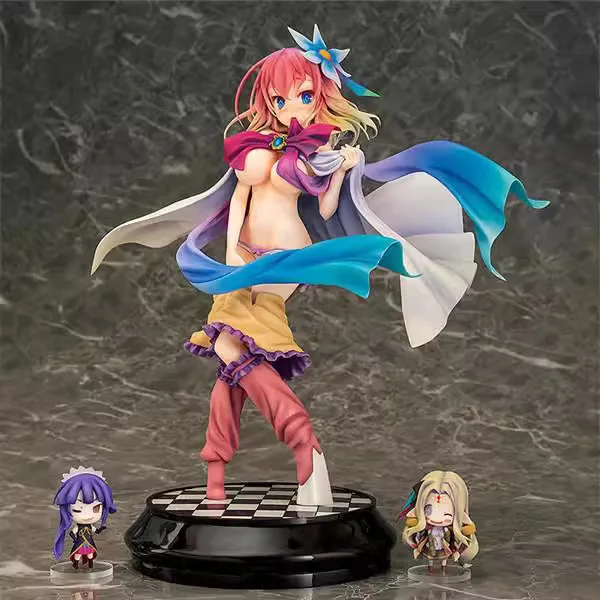 

No Game No Life Stephanie Dola Figure Anime Girl PVC Statue Boxed Model Toy Cute Collectible Action Doll Desk Decoration Gift