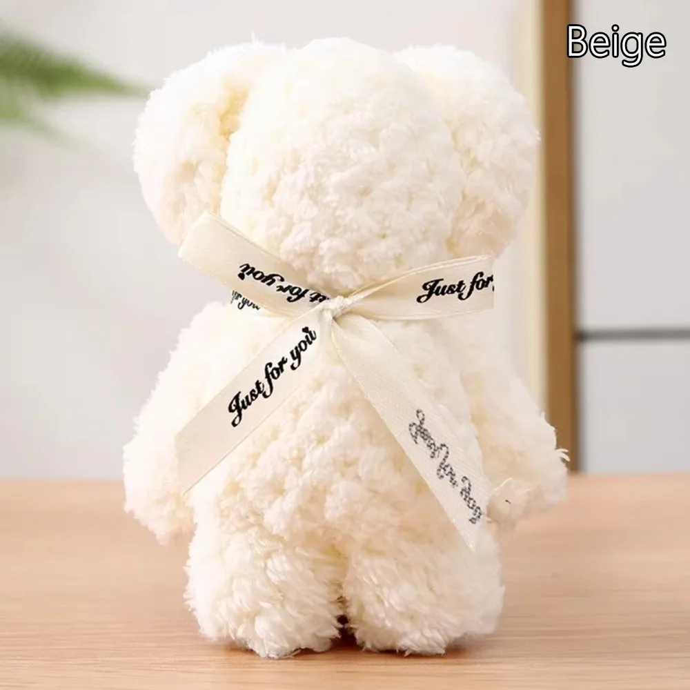 

Cute Bear Design​​ Bear Towel​​ Luxury Velvet Texture​​ Soft Coral Velvet Hand Towel​​ Thickened Absorbent