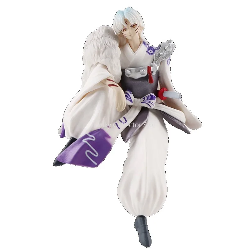 Japanese Anime Inuyasha Sesshomaru Figure Cartoon Doll Model Car Interior Decoration Ornaments Toy Collection Gift Spot