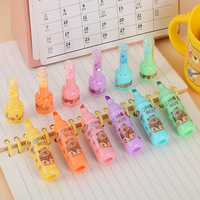 3 set(18 pcs) Pcs Capybara Highlighter Color Drawing Key Marker Pen Graffiti Pen 6 Color Set Eye Protection Back To School