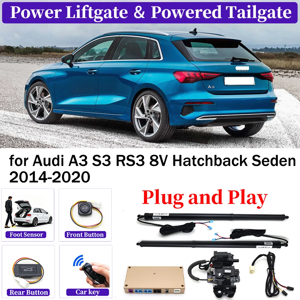 

for Audi A3 S3 RS3 8V Hatchback Seden 2014-2020 OEM Upgrade Car Automatic Power Liftgate Kit Smart Auto Electric Tailgate System