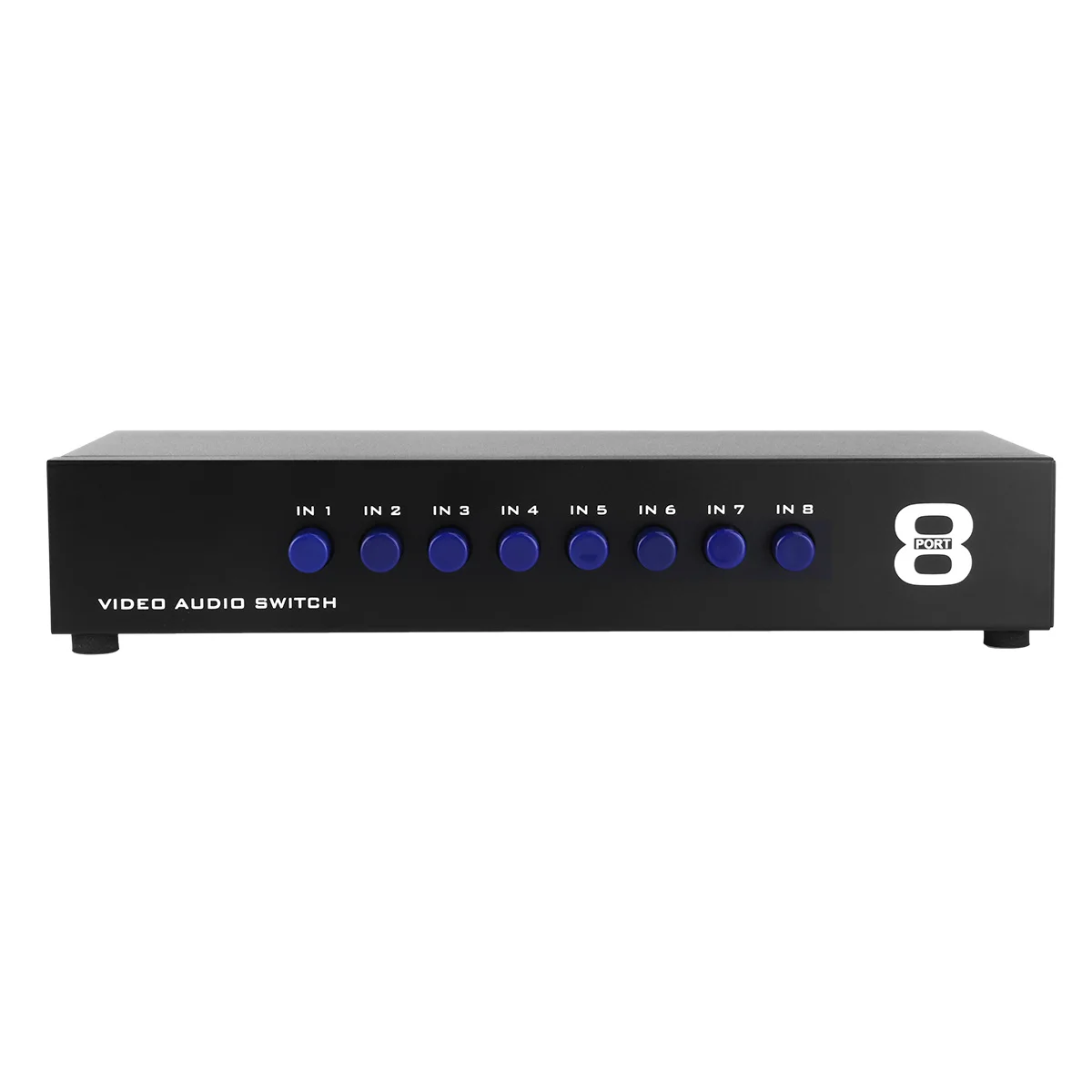 

8 Ports Av Audio 1 Output Manual Control Security Education Use Switch Electrical Equipment