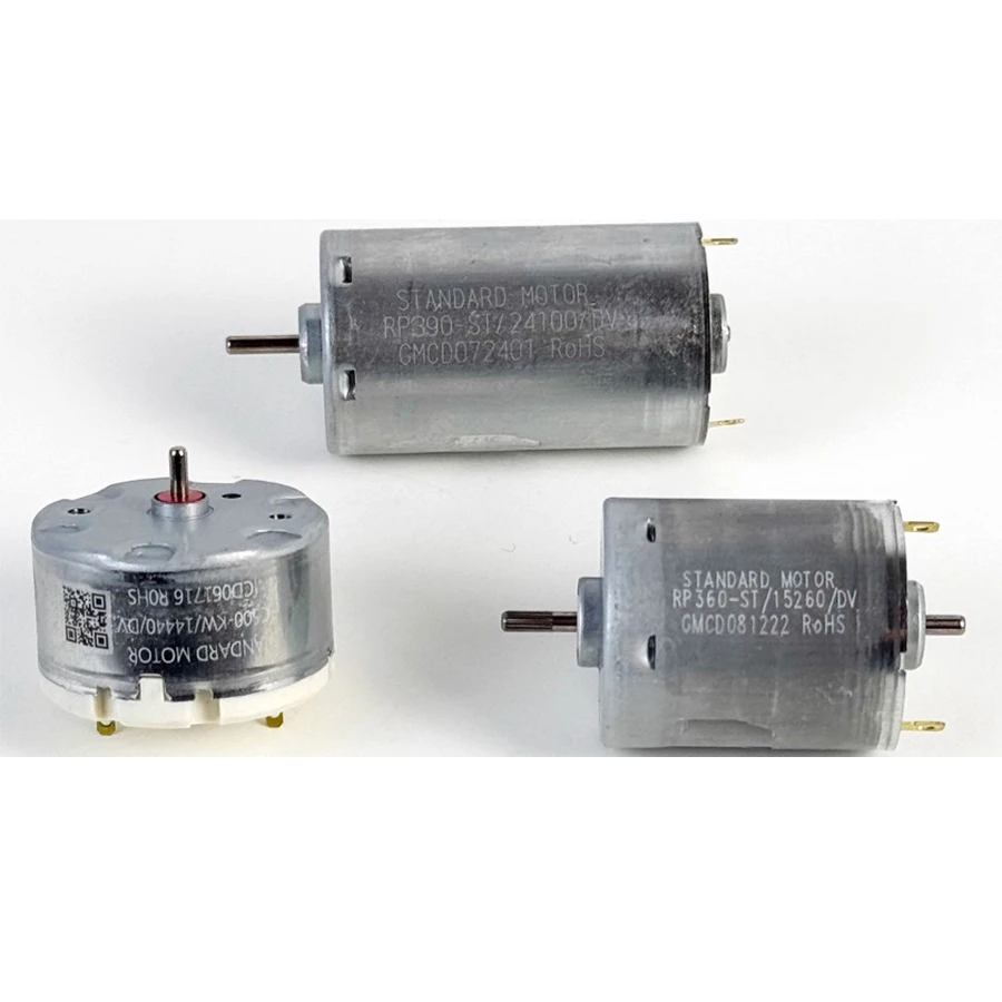 8000rpm 8900rpm 11300rpm 14.4V RP360-ST RC500-KW RP390-ST Edge brush roller brush motor For robot vacuum cleaner