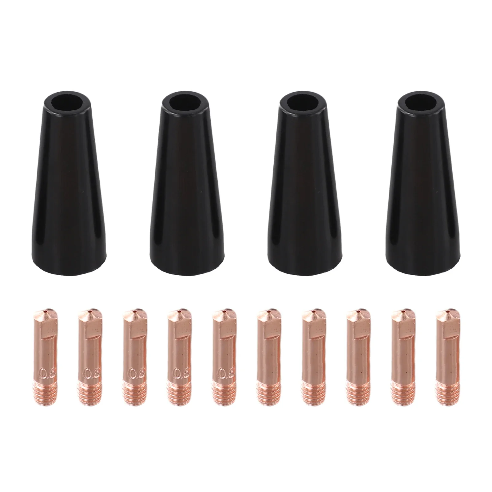 

Flux Core Nozzles Gasless Nozzle Tips Welding Projects Heat-Resistant Material Long Service Life For MAG Devices