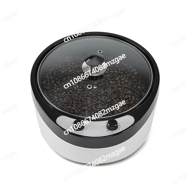 

220V Electric Coffee Roaster Grains Peanuts Sesame Baking Machine Tea Dryer Temperature Control High Capacity 1200W BCC