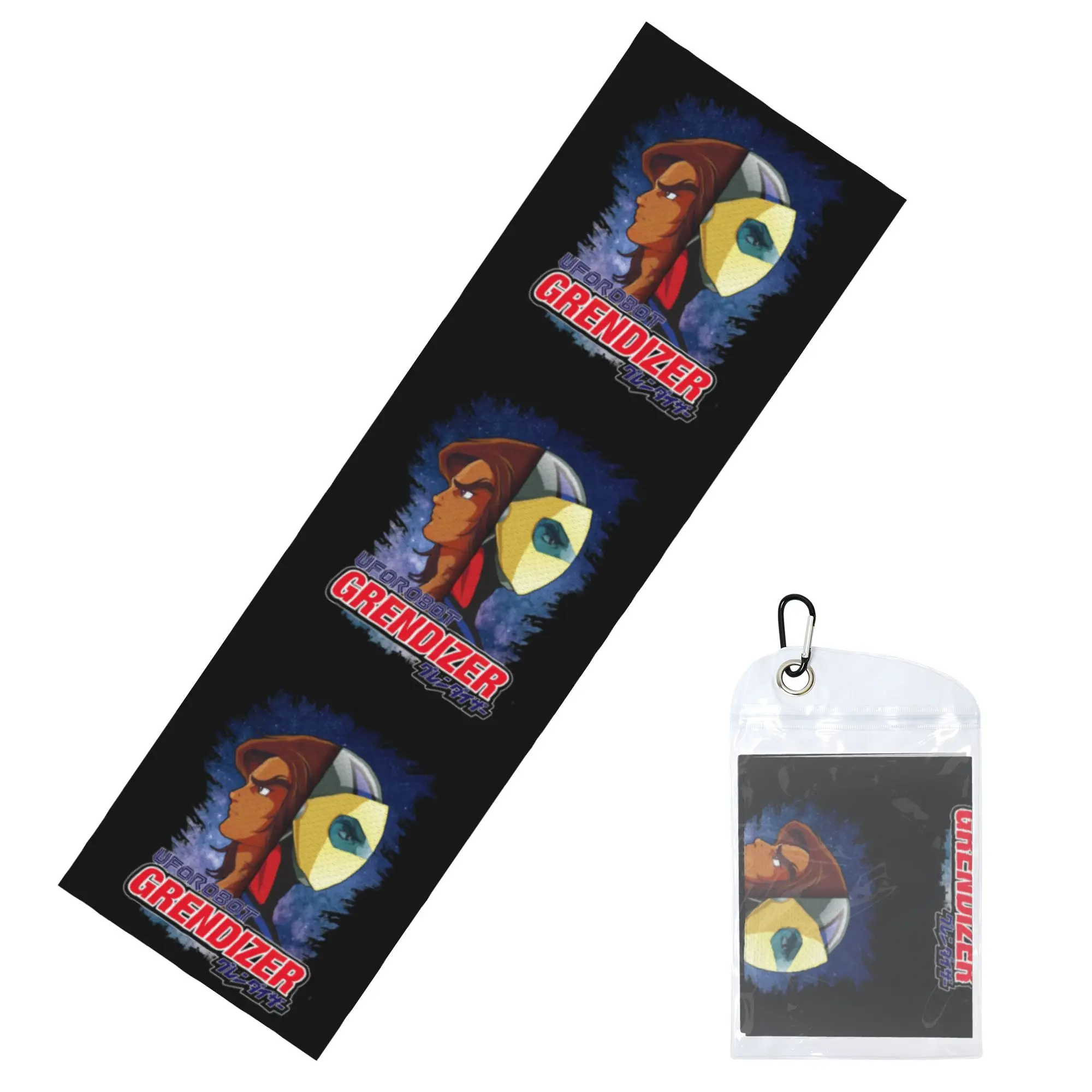 Cold Exercise Towel UFO Robot Grendizer with Actarus Beach Sports Yoga Towel Camping Towel Refreshing Sports Scarf Face Towels