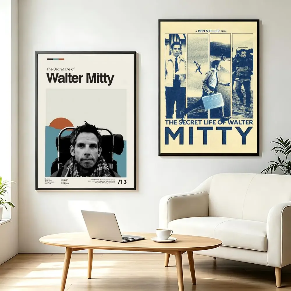 The Secret Life of Walter Mitty Poster HD Printing Fresh and Nordic Home Decor Wall Art for the Living Rooms Hallways GiftGiving
