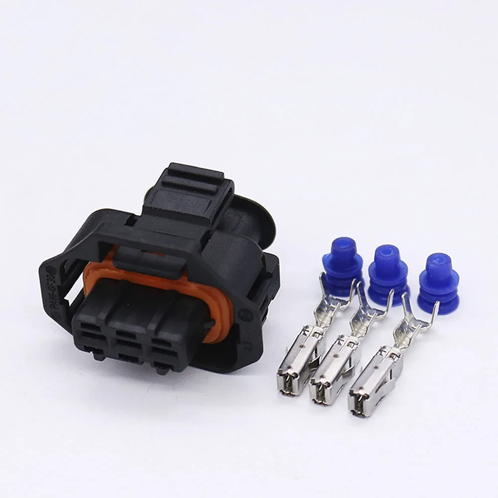 1pcs 3 Pin/Way 192840 Car Connector Automobile Auto Camshaft Sensor Plug Plastic Shell, For Various Vehicles