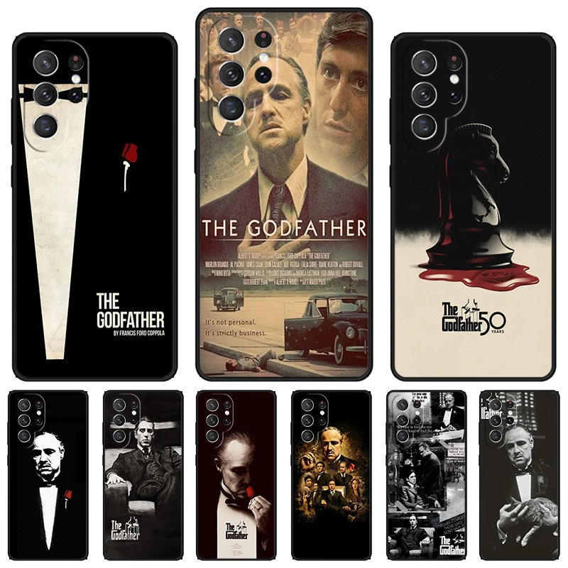 

Чехол для телефона «Крестный отец» в США для Samsung Galaxy S24 S25 S23 S22 Ultra Note 10 20 Plus S20 S21 FE Cover