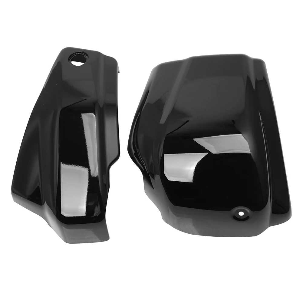 Vivid Black Motorcycle ABS Battery Side Covers Fairing For Yamaha Dragstar Vstar XVS1100 Classic Custom 1999-2011