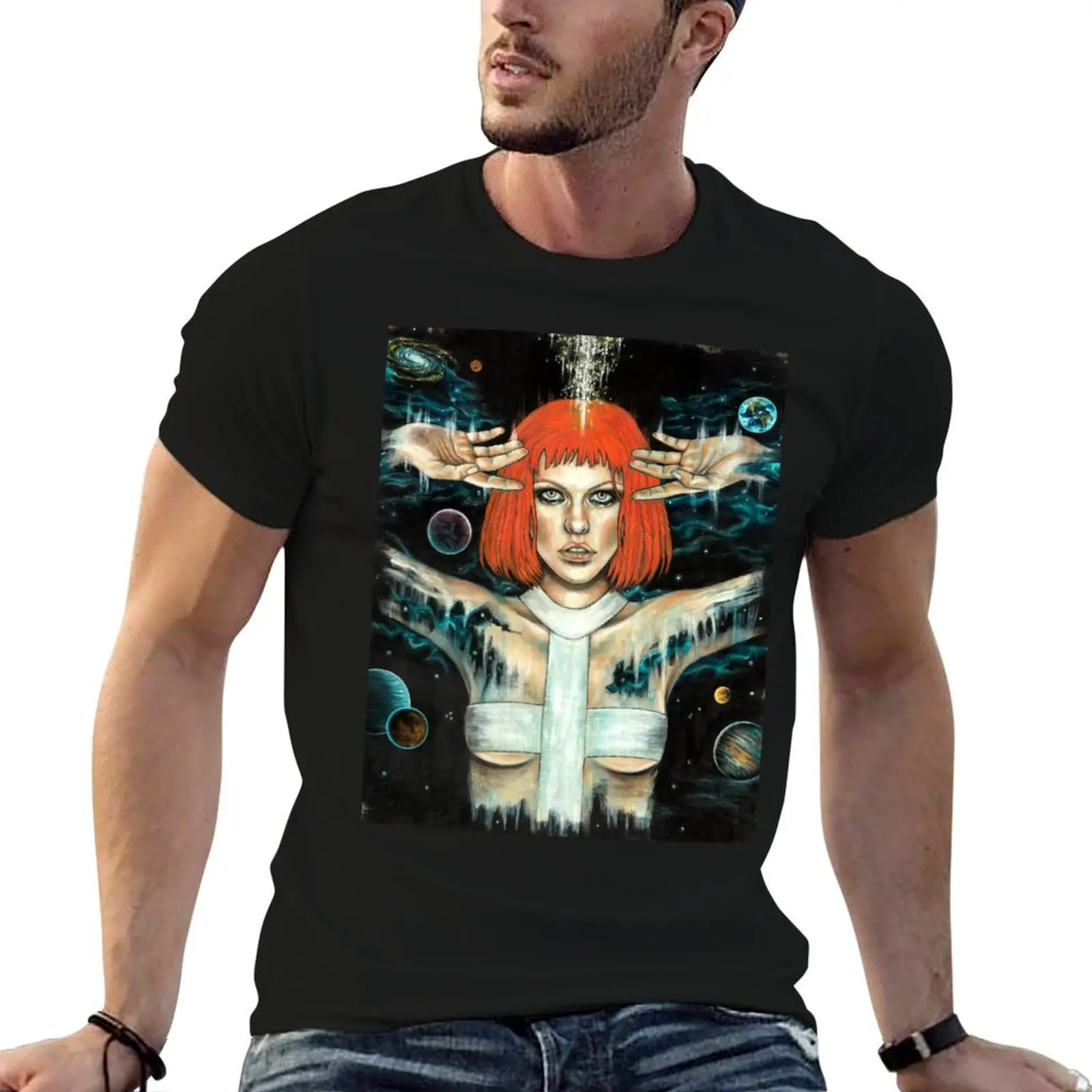 

Leeloo T-Shirt t shirt personalised t shirts for man cotton T-Shirt