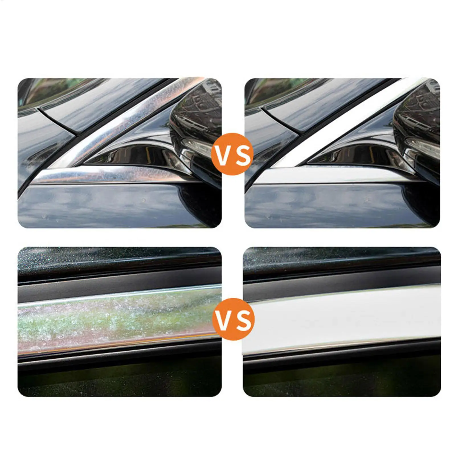 Car Chrome Restorer 43g Safe Multipurpose User Friendly Chrome Restoration Rust Remover Protects Against UV Rays Cars Trucks RVs