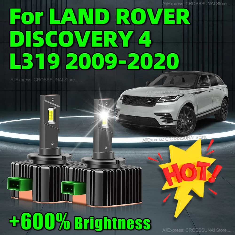 LED Car Headlights D3S Auto Lights Canbus 110W Power Lamp For LAND ROVER DISCOVERY 4 L319 2009 2010 2011 2012 2013 2014 15 -2020