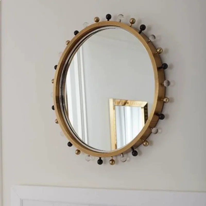 BJ HD Handheld Makeup Mirror, Plastic Princess Vanity Mirror, Valentine Gift For Women, Home Decor