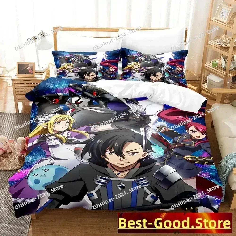 2023 New Black Summoner Bedding Set Printed Bed Set With Pillowcase Bed Duvet Cover Soft Single Double Queen Super King Size