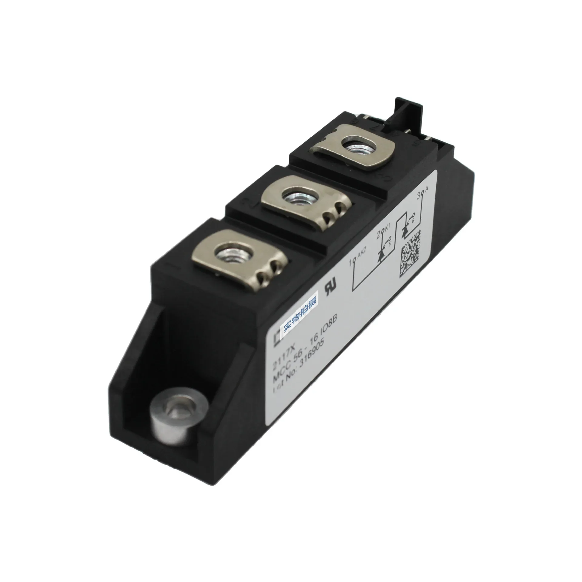 

MCC56-16IO8B three-phase thyristor MCC56-16IO1B thyristor thyristor direct supply