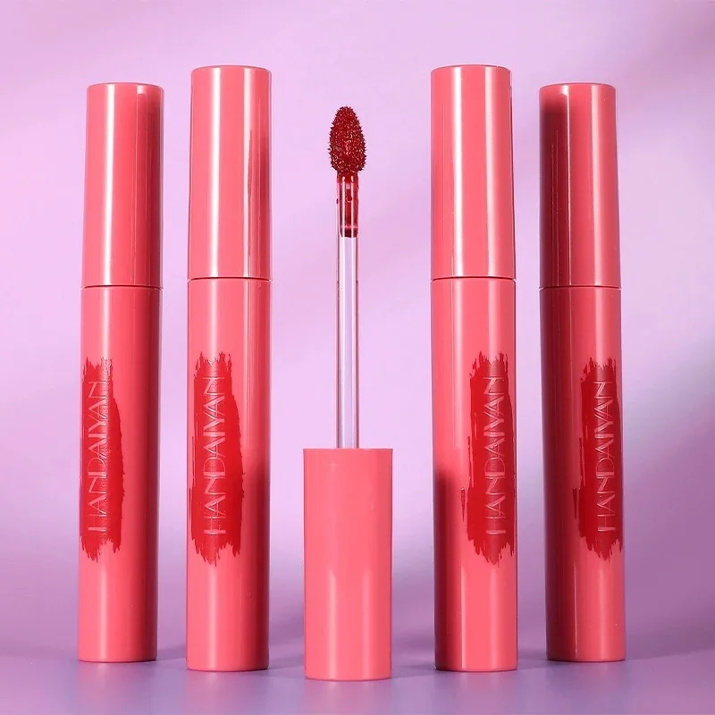 Delineador de labios despegable, lápiz labial resistente al agua, duradero, brillo de labios, tatuaje mate, naranja, marrón, mancha de labios, contorno, cosméticos