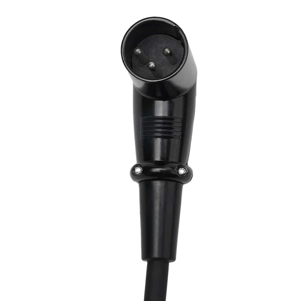 High Quality Microphone Cable XLR XLR Male Curved Male To Female Plug Right Angle Shielded Cord To Female Straight