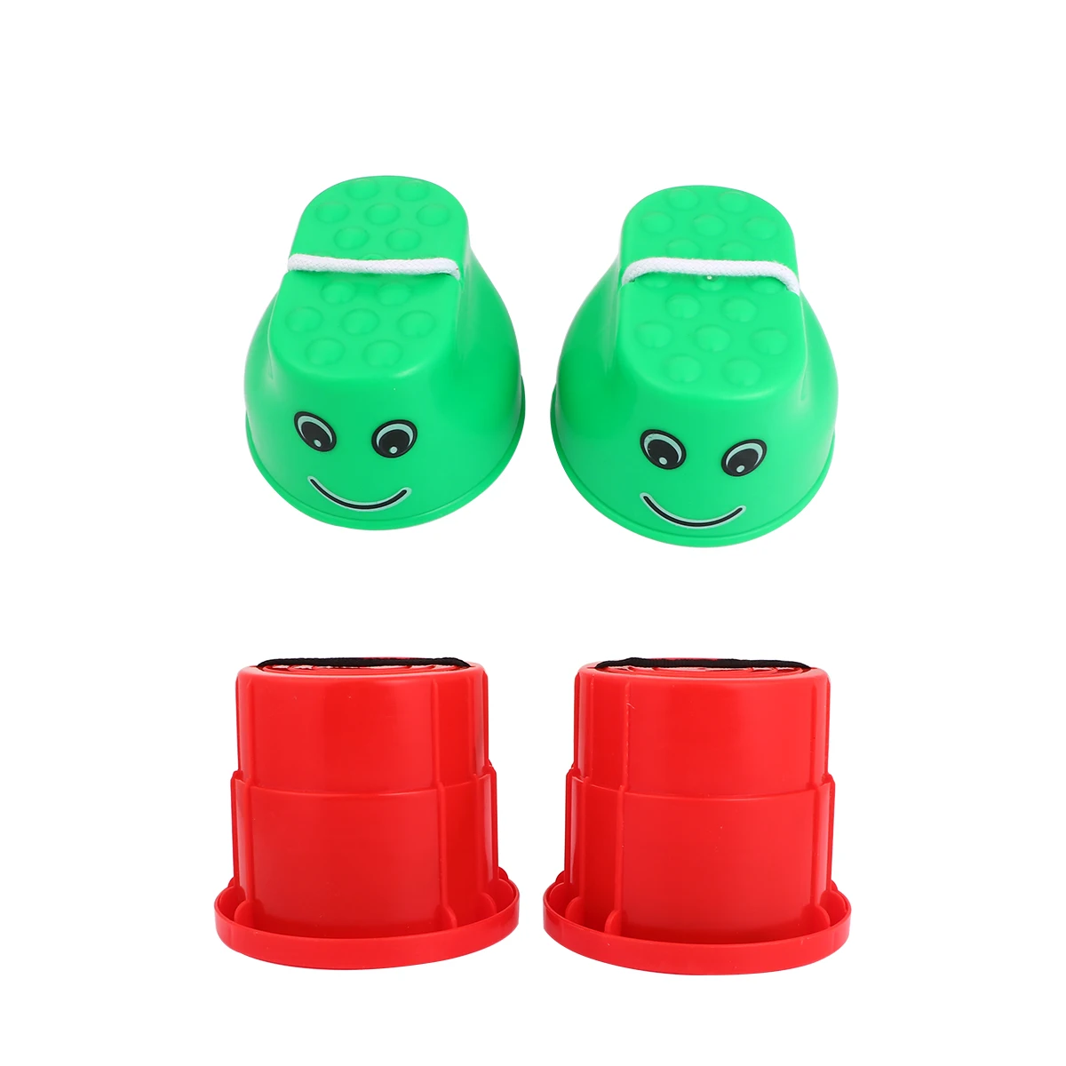 4 pièces équipement d'entraînement sensoriel enfants échasses jouet jouets de sport en plein air enfants en plastique pour